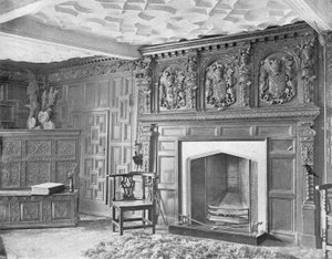 Birtsmorton Court: El antiguo salón