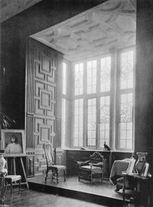 Broughton Castle: La ventana del salón