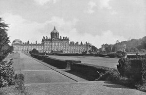 Castle Howard desde el sur de Charles Latham