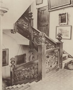Casa en High Street, Guildford, la Escalera de Charles Latham