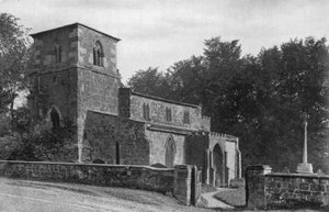 Iglesia vieja de Ragdale de Charles Latham