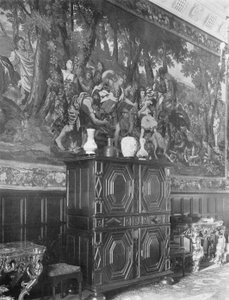 El tapiz de Atalanta en el vestíbulo de Charles Latham