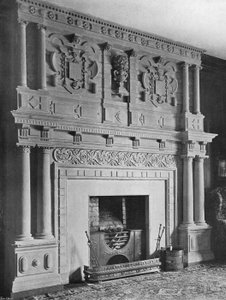 La chimenea en la habitación de Dame Eleanor de Charles Latham