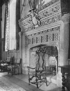 La Chimenea en el Salón de Banquetes de Charles Latham