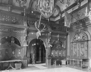 El biombo del salón de Charles Latham