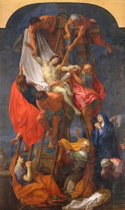 Descendimiento de la Cruz, c.1680 de Charles Le Brun