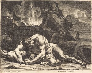 Nox (Noche) de Charles Le Brun