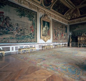 El Salón de Marte en Versalles de Charles Le Brun