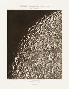 Carte photographique de la lune, planche V.A (Carta fotográfica de la Luna, plancha V.A),13 de agosto
