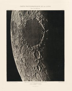 Carte photographique de la lune, planche VII (Carta fotográfica de la Luna, plancha VII),23 de febrero