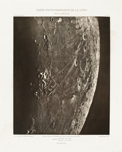 Carte photographique de la lune, planche XV.A (Carta fotográfica de la Luna, plancha XV.A),5 de septiembre de Charles le Morvan