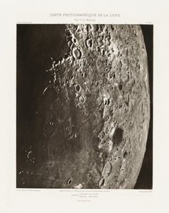 Carte photographique de la lune, planche XXI.A (Carta fotográfica de la Luna, plancha XXI.A),23 de octubre de Charles le Morvan