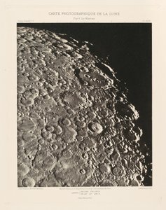 Carte photographique de la lune, planche XXIV (Carta fotográfica de la Luna, plancha XXIV),11 de febrero de Charles le Morvan