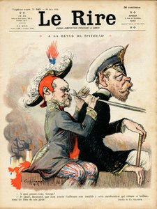 Portada de "Le Lire", Satírico en Colores de Charles Leandre