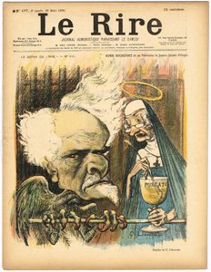 Portada de "La Risa", número 177, Satírico en Colores de Charles Leandre