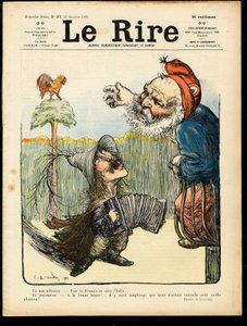 Portada de "La Risa", Satírico en Colores de Charles Leandre
