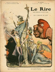 Portada de "El Risa", número 321, Satírico en Colores de Charles Leandre