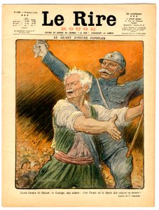 Portada de "La Risa Roja", Satírico en Colores de Charles Leandre