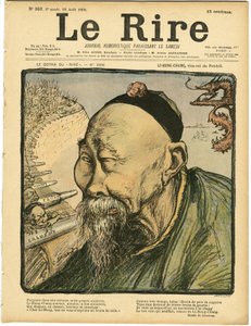 Ilustración de Charles Leandre (1862-1934) para la portada de Le Lire
