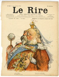 Ilustración de Charles Leandre (1862-1934) para la portada de Le Rire de Charles Leandre