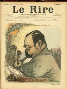 Ilustración de Charles Leandre (1862-1934) para la portada de Le Rire