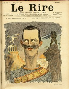 Ilustración de Charles Leandre para la portada de Le Rire de Charles Leandre