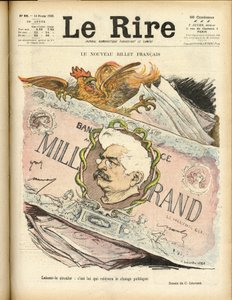 Ilustración de Charles Leandre (1862-1934) para la Portada de La Risa