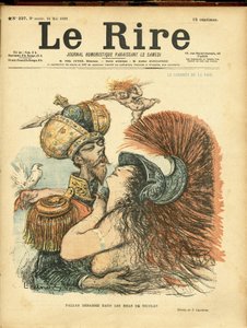 Ilustración de Charles Leandre para la portada de Le Rire de Charles Leandre