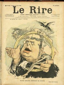 Ilustración de Charles Leandre para la portada de Le Rire de Charles Leandre