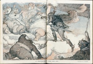 Ilustración de Charles Leandre (1862-1934) en "Fantasio" de Charles Leandre