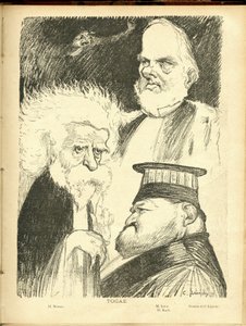 Ilustración de Charles Leandre (1862-1934) en Le Lire de Charles Leandre