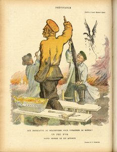 Ilustración de Charles Leandre (1862-1934) en Le Rire de Charles Leandre