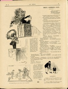 Ilustración de Charles Leandre (1862-1934) en Le Rire de Charles Leandre