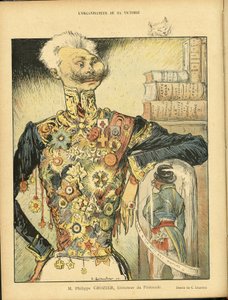 Ilustración de Charles Leandre (1862-1934) en Le Rire de Charles Leandre