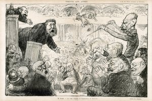 Ilustración de Charles Leandre (1862-1934) en Le Rire de Charles Leandre
