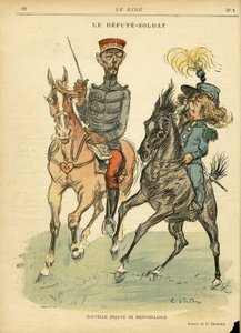 Ilustración de Charles Leandre (1862-1934) en Le Rire de Charles Leandre