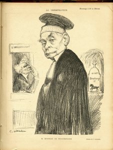 Ilustración de Charles Leandre (1862-1934) en Le Rire de Charles Leandre