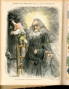Ilustración de Charles Leandre (1862-1934) en Le Rire, no. 67