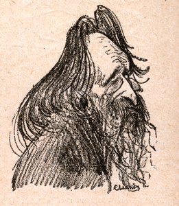 Jules Guesde (1845-1922) político francés - grabado en 