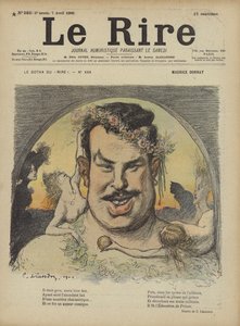 Maurice Donnay, Ilustración para Le Rire de Charles Leandre