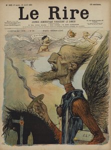Paul Deroulede, Ilustración para Le Rire de Charles Leandre