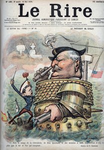 Presidente McKinley (William McKinley) de Charles Leandre