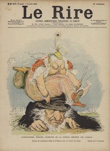 Reina Victoria, Ilustración para Le Rire