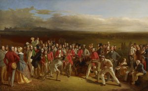 Los golfistas, 1847 de Charles Lees