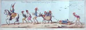 Voluntarios franceses marchando a la conquista de Gran Bretaña de Charles Lorraine (after) Smith
