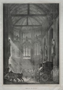 Iglesia de San Nicolás, Ruan, 1823 de Charles Louis Lesaint