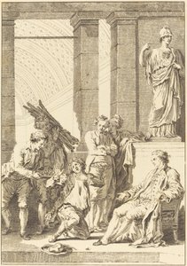 El campesino de Charles Louis Lingée after Jean Honoré Fragonard