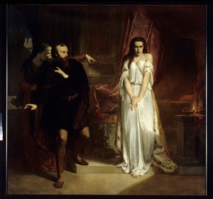 Lady Macbeth, ilustración para la obra de William Shakespeare 