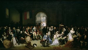 El llamado para las últimas víctimas del Terror, 7-9 Thermidor, Año 2 (25-27 de julio de 1794), después de 1850 de Charles Louis Lucien Muller