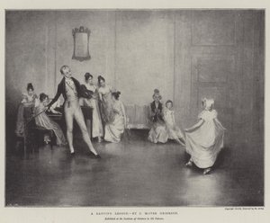 Una lección de baile